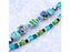Jesse James Beads Lampwork Bead Strand Duo in Poseidon's Tide