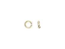 Gold-Filled 14K/20 2.5mm 24 Gauge Precision Cut Jump Ring (20 Pieces)