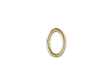 4.5x3mm Gold-Filled 14K/20 Oval Open Jump Ring, 21 gauge (10 Pieces)
