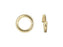 Gold-Filled 14K/20 6mm 18 Gauge Precision Cut Jump Ring (2 Pieces)