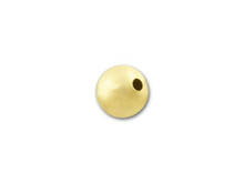 Gold-Filled 14K/20 4mm Round Seamless Bead with 1.0mm Hole (10 Pieces)