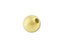 Gold-Filled 14K/20 5mm Round Seamless Bead with 1.4mm Hole (5 Pieces)