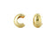 3mm Gold-Filled Crimp Cover (10 Pieces)