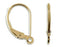 Gold-Filled 14K/20 Plain Lever-Back Earrings (2 Pieces)