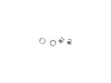 Crimp Tube, 1 x 2mm Sterling Silver (20 Pieces)