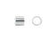 Sterling Silver 3 x 3mm Crimp Tube (10 Pieces)