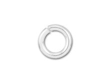 Sterling Silver Open Jump Ring - 0.030 x .160 inches, 0.75 x 4.05mm (20 Pieces)