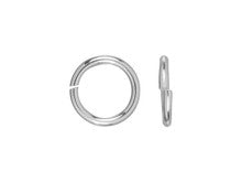 Sterling Silver 6mm 20.5 gauge Open Round Jump Ring (10 Pieces)