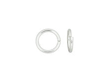 Sterling Silver 19 Gauge 4mm Precision Cut Open Jump Ring (10 Pieces)