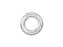 Sterling Silver Open Jump Ring - 0.035 x .180 inches, 0.90 x 4.60mm (10 Pieces)