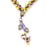 Purple Parrot Hathi Lariat Necklace Kit from Maggie T Designs - Limited Edition