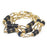 8mm Vinyl/Vulcanite Heishi Beads - Black