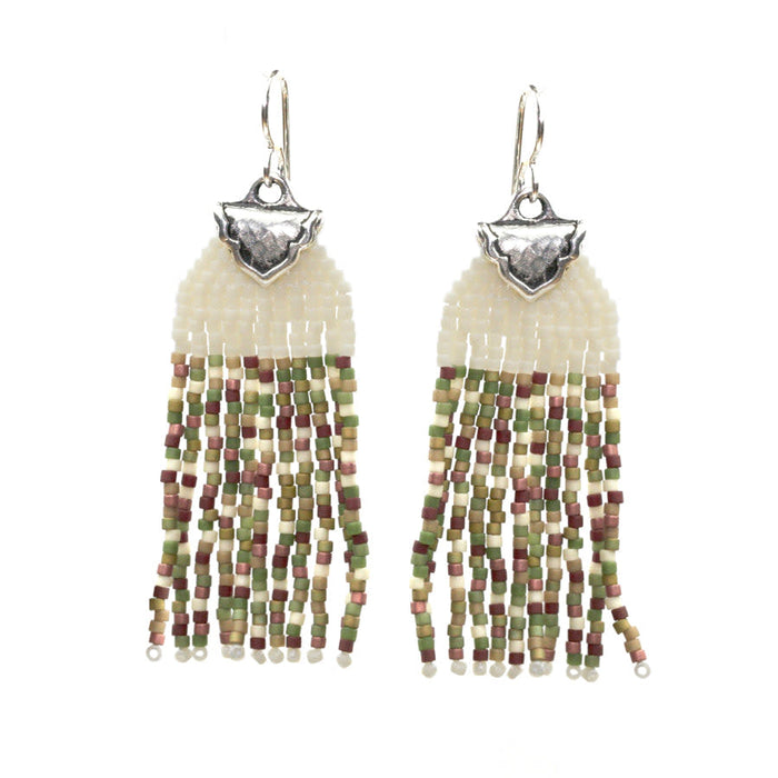 The Arcadia Fringe Earrings - Sweater Weather
