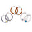 Jewelry Kit, Leather Lasso Limited Edition Trio Earring Set - Daydreamer