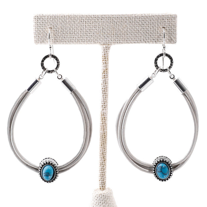 Jewelry Kit, Leather Lasso Limited Edition Trio Earring Set - Daydreamer