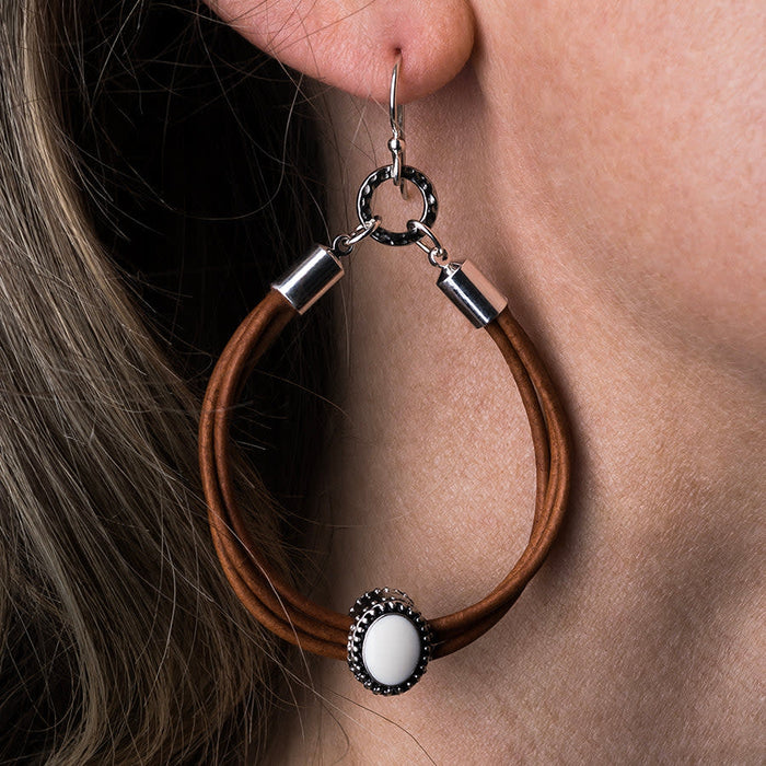 Jewelry Kit, Leather Lasso Limited Edition Trio Earring Set - Daydreamer