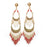 24mm U-Shaped Hammered Metal Component in Gold Plating from the Global Collection (1 Pair)