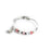 Western Wanderlust Gemstone Bracelet Kit - Silver with Rose Quartz and Cherry Quartz - Limited Edition