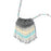 Cortina Fringe Bib Necklace Kit Limited Edition - Turquoise and Cream