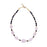 Limited Edition Rose Quartz Nugget with Gemstones and Hematite Beads Necklace Kit -  Matte Onyx and Gold
