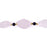 Limited Edition Rose Quartz Nugget with Gemstones and Hematite Beads Necklace Kit -  Matte Onyx and Gold