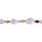 Limited Edition Crystal Quartz Nugget with Gemstones and Hematite Beads Necklace Kit -  Dendritic Black Opal and Gold