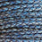 Leather Cord USA Natural Blue Braided Bolo Leather Cord, 3mm (Yard)