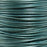 Leather Cord USA Metallic Truly Teal Round Leather Cord, 1mm (Yard)