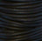 Leather Cord USA Natural Black Round Leather Cord, 3mm (Yard)