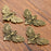 Antique Bronze Death's-Head Moth Pendant 43x27mm (1 Piece)