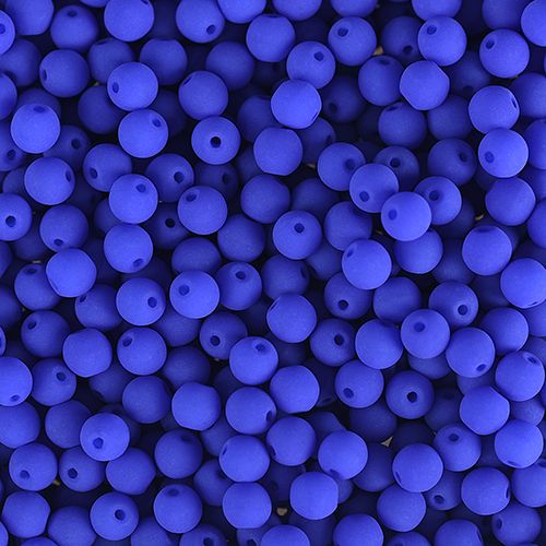 PRECIOSA Czech Glass Bead Strand 4mm, Velvet Blue