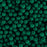 PRECIOSA Czech Glass Bead Strand 4mm, Velvet Petrol