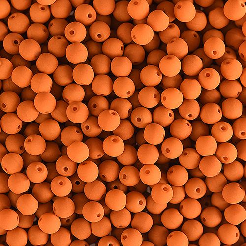PRECIOSA Czech Glass Bead Strand 4mm, Velvet Orange