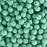 PRECIOSA Czech Glass Bead Strand 6mm, Velvet Soft Turquoise