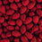 PRECIOSA Czech Glass Drop Bead Strand 6x9mm, Velvet Cherry