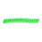 PRECIOSA Czech Glass Drop Bead Strand 6x9mm, Velvet Neon Green