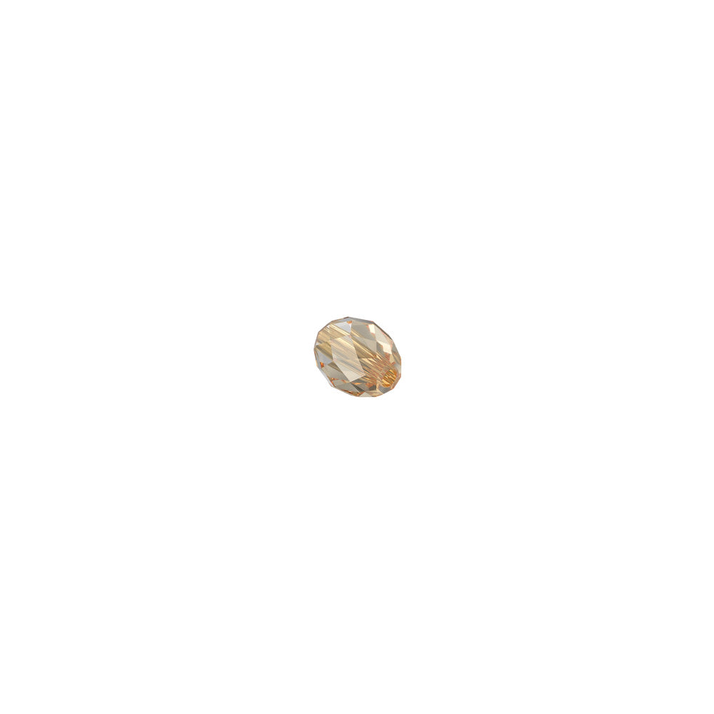 PRESTIGE Crystal, #5044 Olive Bead 5x4mm, Crystal Golden Shadow (1 Piece)