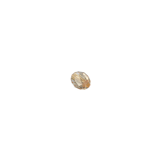 PRESTIGE Crystal, #5044 Olive Bead 5x4mm, Crystal Golden Shadow (1 Piece)