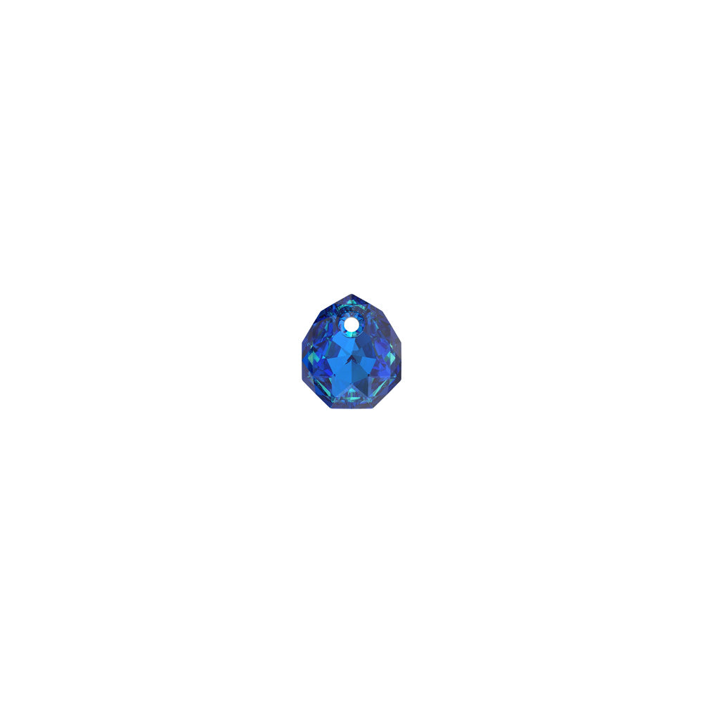 PRESTIGE Crystal, #6436 Majestic Pendant 9mm, Crystal Bermuda Blue (1 Piece)