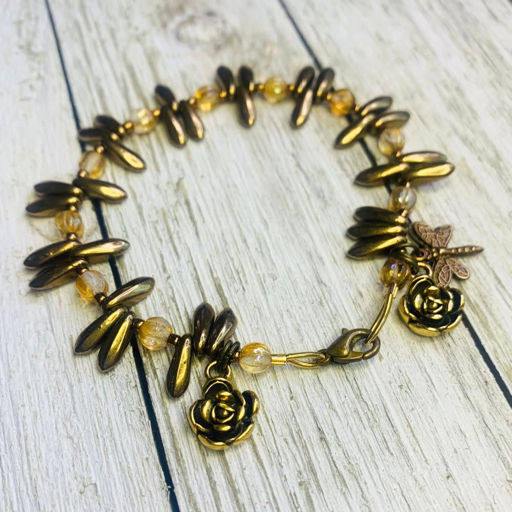Metallic Spring Bracelet