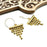 Pop of Gold Earrings