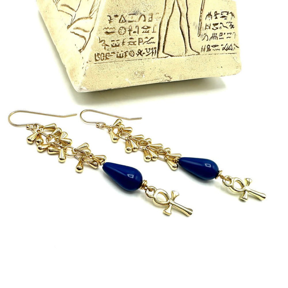 Egyptian Ankh Earrings