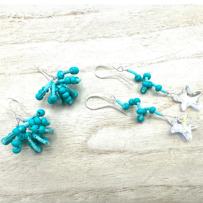 Swirly Twirly Sea-Themed Earrings