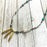 Mixed Metal & Gemstone Long Necklace