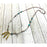 Mixed Metal & Gemstone Long Necklace
