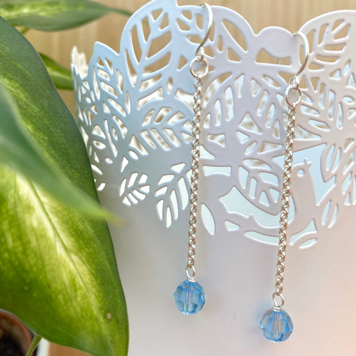 Crystal Swing Earrings