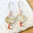 Luxe Peach Earrings