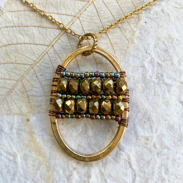 Retired - Wrapped Metallics Necklace