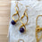 Set of 6 Amethyst Gemstone Jewelry Projects