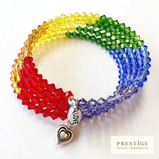PRESTIGE Rainbow Memory Wire Bracelet (Reboot)